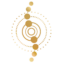sygnet logo złote